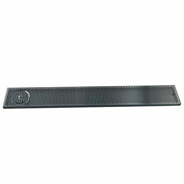 51" x 7" BRUSHED SS SPRAY DRIP TRAY