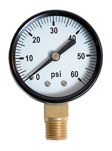 "CHILL-MAX" 60psi GAUGE-RH