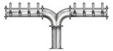 8 TAP(4"OC)BRUSHED SS ALBATROSS CH-MX CLD