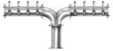 8 TAP(4"OC)POLISHED SS ALBATROSS CH-MX CLD