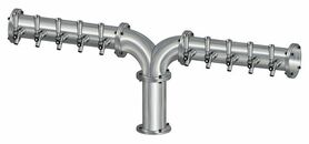 10 TAP(3"OC)BRUSHED SS ALBATROSS "Y" CH-MX AIR