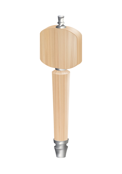 NATURAL CC PADDLE CONICAL (CHR) TAP HANDLE