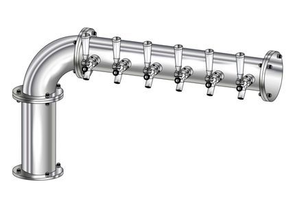 6 TAP(4"OC)POLISHED SS LINX L7 CH-MX CLD