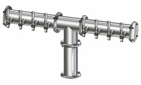 8 TAP(3"OC)POLISHED SS CONDOR "T" CH-MX AIR