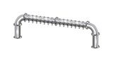 16 TAP(3"OC)POLISHED SS LIONS GATE "U" CH-MX AIR
