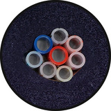 6+2 FIRE RATED PVC JACKET 5/16" ID HI GLOSS TUBES