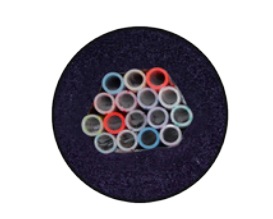 CABLED 12+4 FR-PVC 5/16" ID