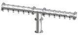 12 TAP(3"OC)POLISHED SS CONDOR "T" CH-MX CLD