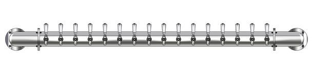 16 TAP(4"OC)POLISHED SS LIONS GATE WM CH-MX CLD