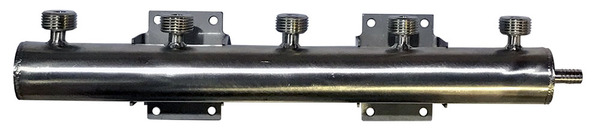 5T SS BEER MANIFOLD - 3/8"BARB INLET