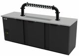 94"- 10 TAP MATTE BLACK LIONS GATE "U" CH-MX CLD KIT