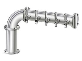 5 TAP(4"OC)POLISHED SS LINX L7 CH-MX AIR