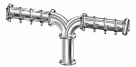 8 TAP(3"OC)POLISHED SS ALBATROSS "Y" CH-MX CLD