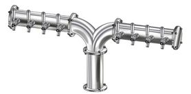 8 TAP(3"OC)POLISHED SS ALBATROSS "Y" CH-MX CLD