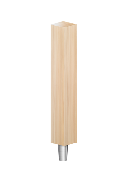 NATURAL CC BATON (CHR) TAP HANDLE