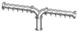 12 TAP(3"OC)POLISHED SS ALBATROSS "Y" CH-MX CLD