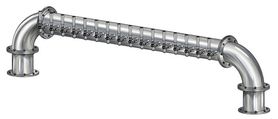 16 TAP BRUSHED SS 6" Dia. GOLDEN GATE "U" TOWER CLD