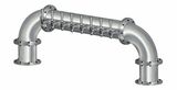 8 TAP BRUSHED SS 6" Dia. GOLDEN GATE "U" TOWER GLYCOL COOLED