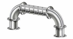 6 TAP POLISHED SS 6" dia. GOLDEN GATE "U" TOWER CLD