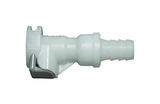 CPC 3/8" BARB SOCKET WITH SHUT-OFF